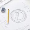 imageMr Pen Clear Protractor 4 Inch 24 Pack Clear Plastic Small Protractor School2 Pcs