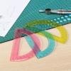 imageMr Pen Clear Protractor 4 Inch 24 Pack Clear Plastic Small Protractor School3 Pcs