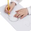 imageMr Pen Clear Protractor 4 Inch 24 Pack Clear Plastic Small Protractor School3 Pcs
