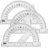 imageMr Pen Clear Protractor 4 Inch 24 Pack Clear Plastic Small Protractor School3 Pcs