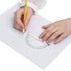 imageMr Pen Clear Protractor 4 Inch 24 Pack Clear Plastic Small Protractor School3 Pcs