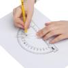 imageMr Pen Clear Protractor 4 Inch 24 Pack Clear Plastic Small Protractor School3 Pcs