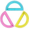 imageMr Pen Clear Protractor 4 Inch 24 Pack Clear Plastic Small Protractor School3 Pcs