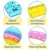 imageMr Pen Clear Protractor 4 Inch 24 Pack Clear Plastic Small Protractor School3 Pcs