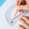 imageMr Pen Clear Protractor 4 Inch 24 Pack Clear Plastic Small Protractor School9 Pcs