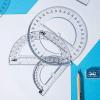 imageMr Pen Clear Protractor 4 Inch 24 Pack Clear Plastic Small Protractor School9 Pcs