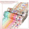 imageMr Pen Cute Washi Tape for Journaling 24 Rolls 12 x 75mm Wide ampamp 12 x 15mm Wide 3 MeterRoll Decorative Gold Foil Washi Tape Set
