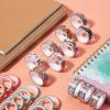 imageMr Pen Cute Washi Tape for Journaling 24 Rolls 12 x 75mm Wide ampamp 12 x 15mm Wide 3 MeterRoll Decorative Gold Foil Washi Tape Set