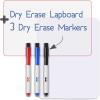 imageMr Pen Dry Erase Lapboard 1175quot x 89quot Double Sided with 3 Dry Erase Markers Small Dry Erase Board Mini Dry Erase Board Dry Erase Board for Kids Dry Erase Lap Board White Boards Lapboard