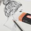 imageMr Pen Extra Large Soft Eraser 3 Pack 3x2 Ideal for Pencils and School Use