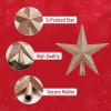 imageMr Pen Glitter Star Tree Topper 8Inch Champagne Star Christmas Tree Topper Star Christmas Tree Star Topper Christmas Tree Toppers Christmas Star Tree Topper Star for Christmas Tree Top Star