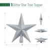 imageMr Pen Glitter Star Tree Topper 8Inch Silver Star Christmas Tree Topper Star Christmas Tree Star Topper Christmas Tree Toppers Christmas Star Tree Topper Star for Christmas Tree Top Star