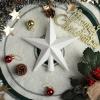 imageMr Pen Glitter Star Tree Topper 8Inch White Star Christmas Tree Topper Star Christmas Tree Star Topper Christmas Tree Toppers Christmas Star Tree Topper Star for Christmas Tree Top Star