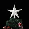 imageMr Pen Glitter Star Tree Topper 8Inch White Star Christmas Tree Topper Star Christmas Tree Star Topper Christmas Tree Toppers Christmas Star Tree Topper Star for Christmas Tree Top Star