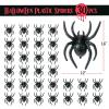 imageMr Pen Halloween Plastic Spiders  Black 30 pcs Small Fake Spiders for Decorations