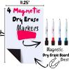 imageMr Pen Magnetic Dry Erase Whiteboard Sheet 17quot x 1125quot Magnetic Dry Erase Board Sheet with a Set of 4 Markers Magnetic Dry Erase Board for Fridge Dry Erase Board Magnetic Magnetic Whiteboard
