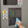imageMr Pen Magnetic Dry Eraser Chore Board for Multiple Kids 2 Pack with 6 Eraser Cap Markers Refrigerator Magnetic Chore ChartBlack