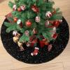 imageMr Pen Small Christmas Tree Skirt 24 inch Black Sequin Christmas Tree Skirt Black Christmas Skirt Tree Xmas Tree Skirt Mini Tree Skirt Mini Christmas Tree Skirt Small 24 inch Tree Skirt