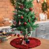 imageMr Pen Small Christmas Tree Skirt 24quot Red Knitted Christmas Skirt Tree Xmas Tree Skirt Christmas Skirts for Xmas Trees Skirt for Christmas Tree Small Tree Skirt Small 24 Inch Tree Skirt