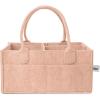imageMr Pen Baby Diaper Caddy Organizer Rustic Warmth Baby Caddy Organizer with Handle Compact Size Collapsible ampamp Portable