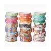 imageMr Pen Cute Washi Tape for Journaling 24 Rolls 12 x 75mm Wide ampamp 12 x 15mm Wide 3 MeterRoll Decorative Gold Foil Washi Tape Set