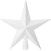 imageMr Pen Glitter Star Tree Topper 8Inch White Star Christmas Tree Topper Star Christmas Tree Star Topper Christmas Tree Toppers Christmas Star Tree Topper Star for Christmas Tree Top Star
