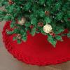 imageMr Pen Small Christmas Tree Skirt 24quot Red Knitted Christmas Skirt Tree Xmas Tree Skirt Christmas Skirts for Xmas Trees Skirt for Christmas Tree Small Tree Skirt Small 24 Inch Tree Skirt