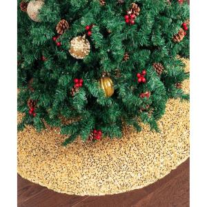 imageMr Pen Small Christmas Tree Skirt 24 inch Gold Sequin Tree Skirt Christmas Skirt Tree Xmas Tree Skirt Mini Tree Skirt Mini Christmas Tree Skirt Small Tree Skirts Gold Christmas Tree Skirt Gold