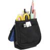 imageMr Pen Cute Pencil Case Pouch Sit ampamp Lay MeshView Design Black ampamp Blue Interior Pocket ampamp 2 Elastic Binder Loops Standing Pencil Case for Girls and Boys