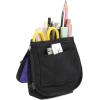 imageMr Pen Cute Pencil Case Pouch Sit ampamp Lay MeshView Design Black ampamp Purple Interior Pocket ampamp 2 Elastic Binder Loops Standing Pencil Case for Girls and Boys