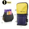 imageMr Pen Cute Pencil Case Pouch Sit ampamp Lay MeshView Design Black ampamp Yellow Interior Pocket ampamp 2 Elastic Binder Loops Standing Pencil Case for Girls and Boys