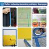 imageMr Pen Dark Blue Masking Tape 06 Inch Wide 3 Rolls 50 MetersRoll Dark Blue Painters TapeDark Blue