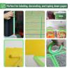 imageMr Pen Dark Blue Masking Tape 06 Inch Wide 3 Rolls 50 MetersRoll Dark Blue Painters TapeLight Green