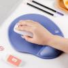 imageMr Pen Ergonomic Mouse Pad with Wrist Rest Dusky BluePurple Breathable Fabric with Memory Foam Cushion NonSlip Rubber Base Gel Mouse Pad with Wrist Support