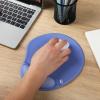 imageMr Pen Ergonomic Mouse Pad with Wrist Rest Dusky BluePurple Breathable Fabric with Memory Foam Cushion NonSlip Rubber Base Gel Mouse Pad with Wrist Support