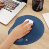 imageMr Pen Ergonomic Mouse Pad with Wrist Rest Light Gray Breathable Fabric with Memory Foam Cushion NonSlip Rubber Base Gel Mouse Pad with Wrist SupportNavy Blue