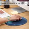 imageMr Pen Ergonomic Mouse Pad with Wrist Rest Light Gray Breathable Fabric with Memory Foam Cushion NonSlip Rubber Base Gel Mouse Pad with Wrist SupportNavy Blue