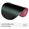 imageMr Pen Ergonomic Mouse Pad with Wrist Rest Light Gray Breathable Fabric with Memory Foam Cushion NonSlip Rubber Base Gel Mouse Pad with Wrist SupportRed