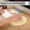 imageMr Pen Ergonomic Mouse Pad with Wrist Rest Light Gray Breathable Fabric with Memory Foam Cushion NonSlip Rubber Base Gel Mouse Pad with Wrist SupportYellow
