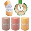 imageMr Pen Handheld Pencil Sharpener for Colored Pencils 6 Pack 3 Holes with Different Sizes Large Waste Box Soft Pastel Barrels Colored Pencil Sharpeners ManualBoho Theme