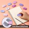 imageMr Pen Marble Pencil Erasers 12 Pack 1quot x 2quot Purple Twilight Colors No Smudge Mr Pen Erasers for Pencils