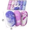 imageMr Pen Marble Pencil Erasers 12 Pack 1quot x 2quot Purple Twilight Colors No Smudge Mr Pen Erasers for Pencils