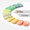 imageMr Pen Marble Pencil Erasers 12 Pack 1quot x 2quot Tropical Breeze Colors No Smudge Mr Pen Erasers for Pencils