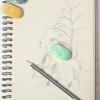 imageMr Pen Marble Pencil Erasers 12 Pack 1quot x 2quot Tropical Breeze Colors No Smudge Mr Pen Erasers for Pencils