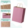 imageMr Pen Paper Gift Bags with Handles 32 Pack 76quot x 47quot x 106quot Light Pink Medium Size Craft Paper Bags with Handles Bulk Party Favor Bag