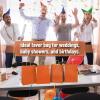 imageMr Pen Paper Gift Bags with Handles 32 Pack 76quot x 47quot x 106quot Orange Medium Size Craft Paper Bags with Handles Bulk Party Favor Bag