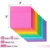 imageMr Pen Sticky Notes 3x3 12 Pads 600 Sheets 12 Vibrant Color Sticky Notes 3x3