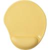 imageMr Pen Ergonomic Mouse Pad with Wrist Rest Light Gray Breathable Fabric with Memory Foam Cushion NonSlip Rubber Base Gel Mouse Pad with Wrist SupportYellow
