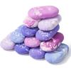 imageMr Pen Marble Pencil Erasers 12 Pack 1quot x 2quot Purple Twilight Colors No Smudge Mr Pen Erasers for Pencils