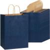 imageMr Pen Paper Gift Bags with Handles 32 Pack 76quot x 47quot x 106quot Navy Blue Medium Size Craft Paper Bags with Handles Bulk Blue Party Favor Bag